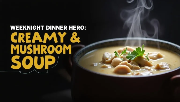 chicken and mushroom soup recipes