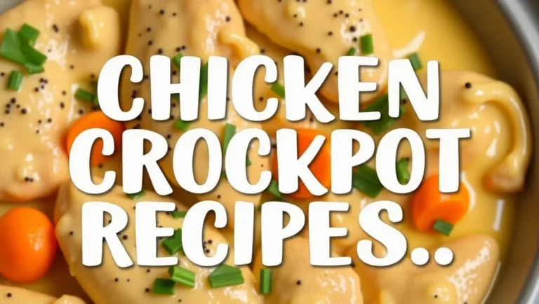 Easy Chicken Crockpot Recipes – The Ultimate Guide to Effortless Home Cooking 6 easy chicken crockpot recipes