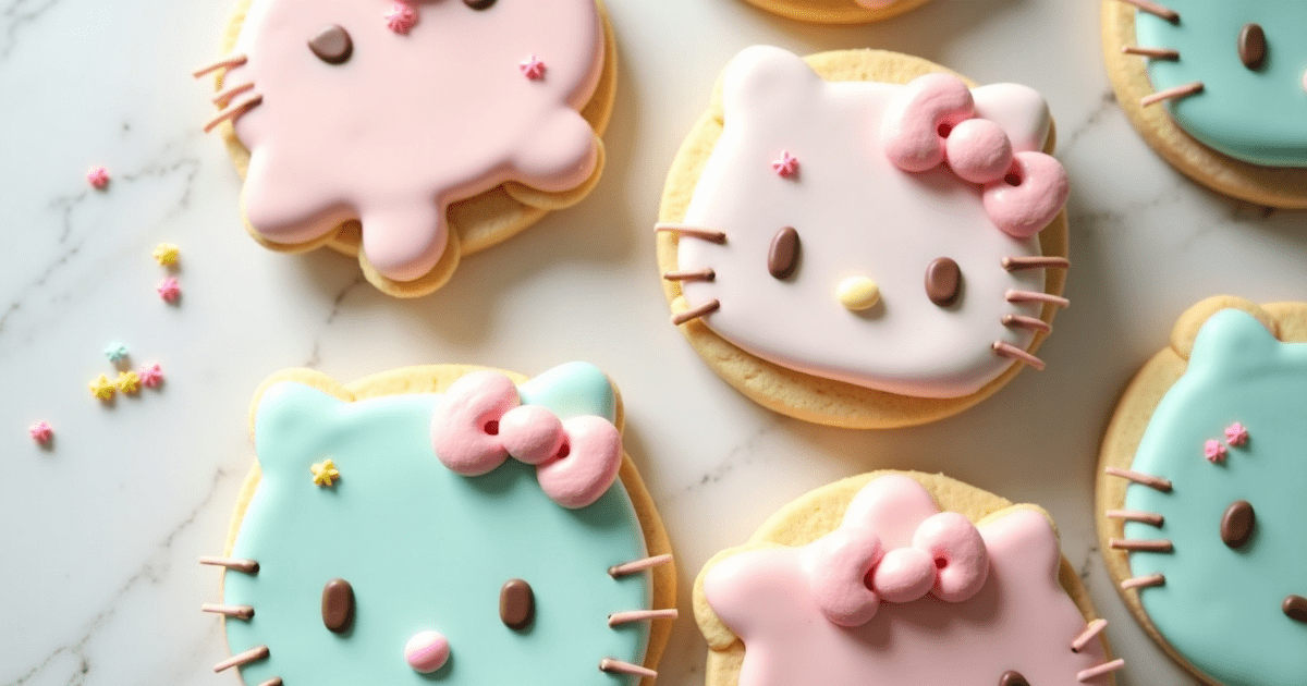 The Ultimate Hello Kitty Cookie Recipe That’s Breaking the Internet 1 hello kitty cookies