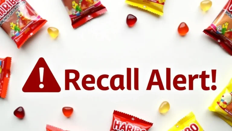 haribo gummies recalled